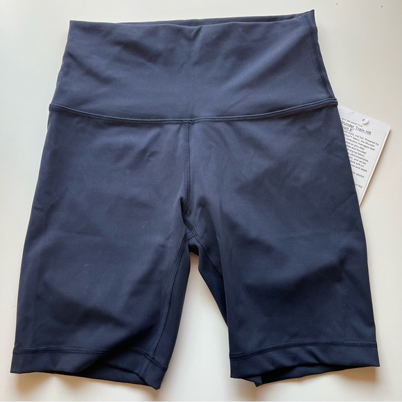 NWT Lululemon Wunder Train High-Rise Short 8" - True Navy - Picture 6 of 8